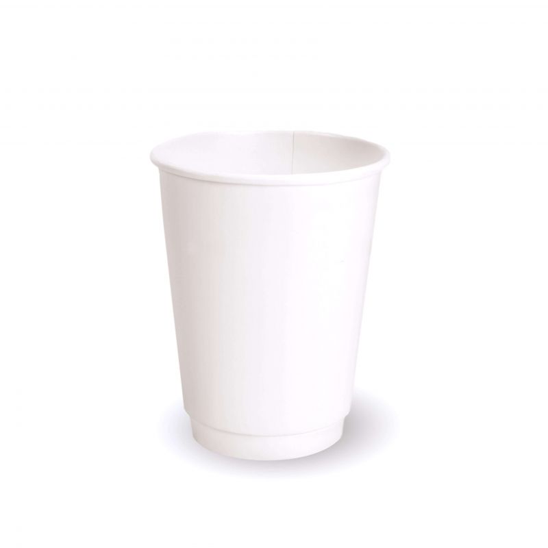 Double wall compostable pla cups 250 cc custom design