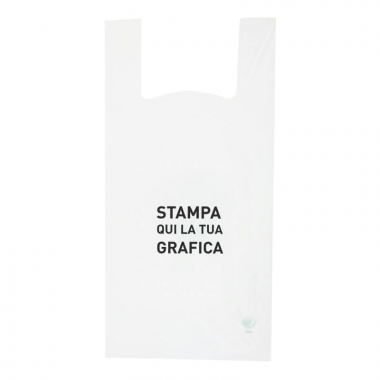 T-shirt client compostable...