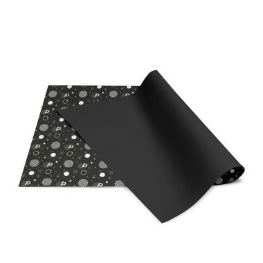 Placemats Straw Paper Black...