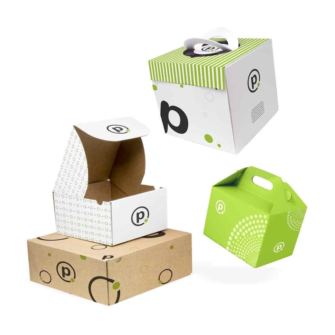 cajas neutras o personalizadas y cajas de hasta 4 colores