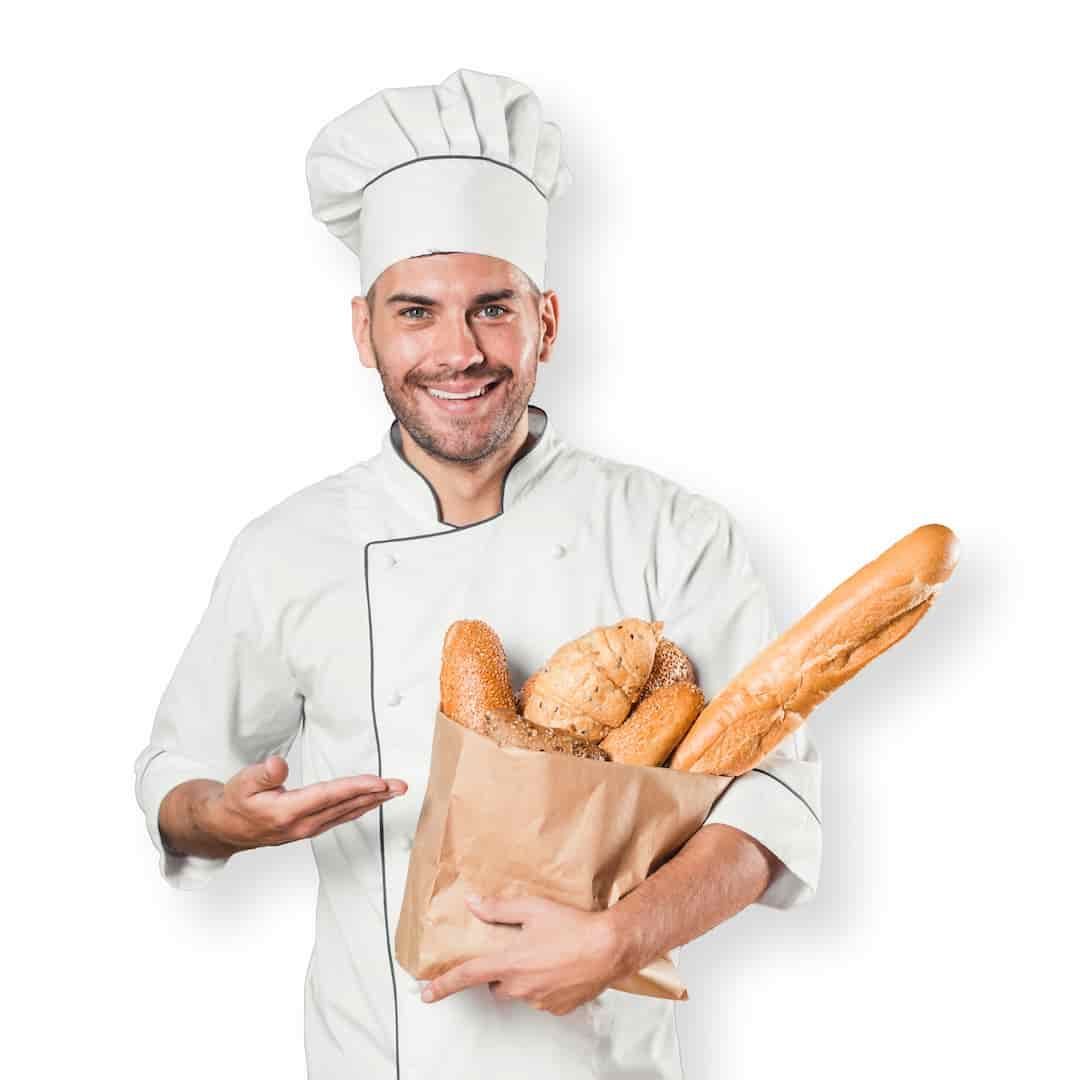 Una selección de productos diseñados para su panadería o fábrica de galletas.